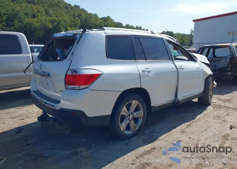 2013 Toyota Highlander Limited V6 из США, поврежденный, VIN 5TDDK3EH1DS272524